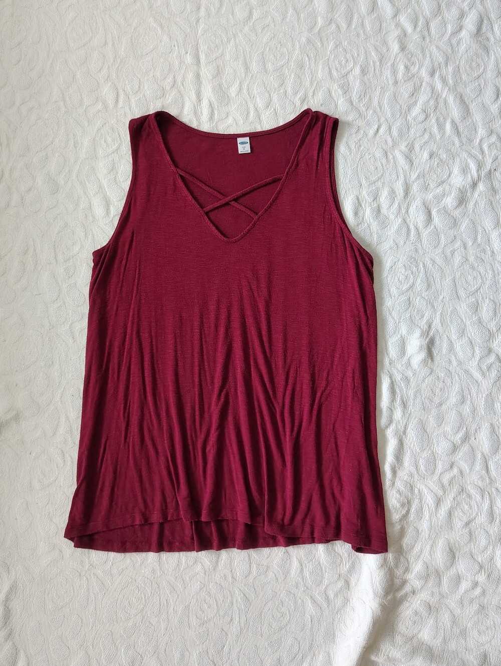 Lot Of 3 Old Navy Luxe Tank Tops L XL - Picture 2 of 10